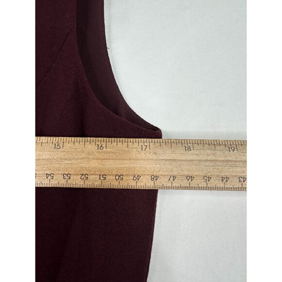 Antonio Melani Sleeveless Ruffle Dress size 8‎ Purple - Picture 5 of 6